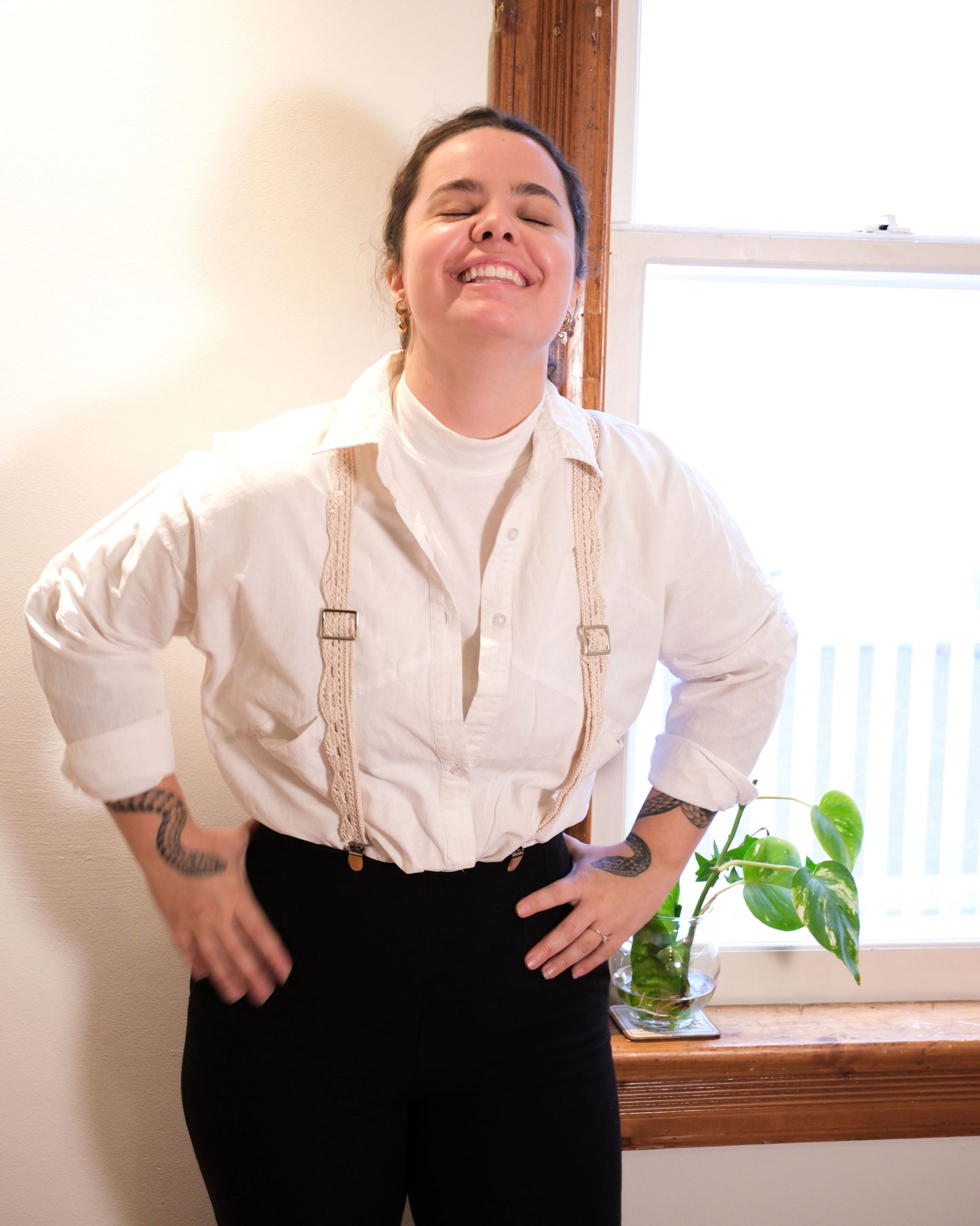 Splendid Suspenders ~ PDF Crochet Pattern