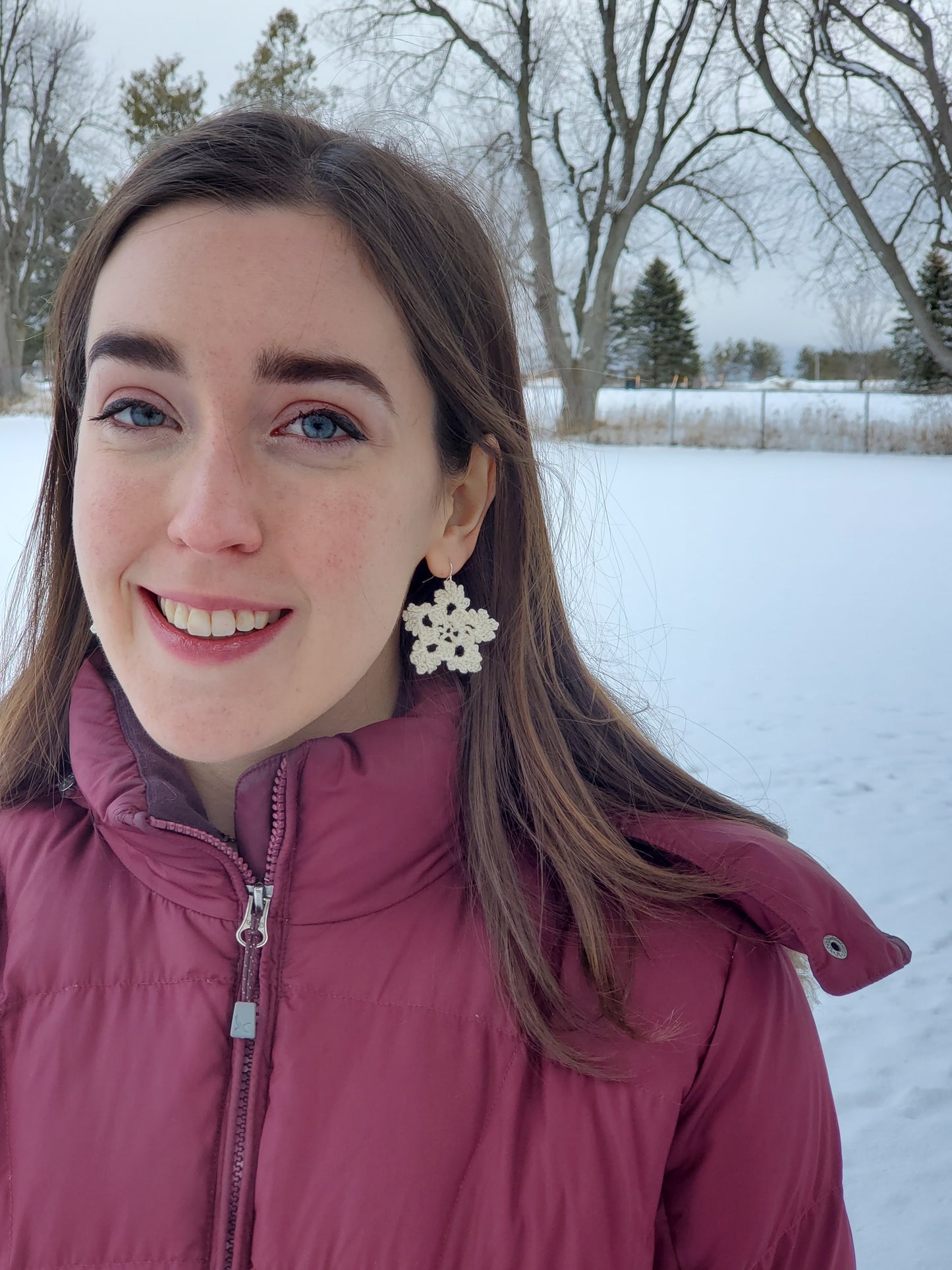 Snowflake Earrings