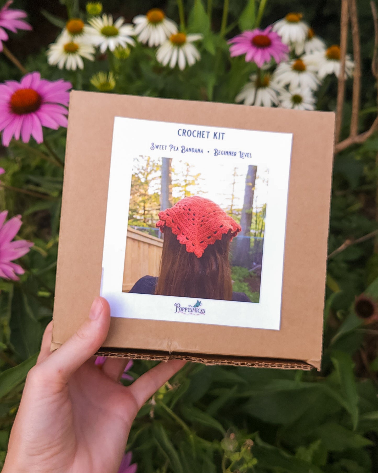 Sweet Pea Bandana ~ Crochet Kit