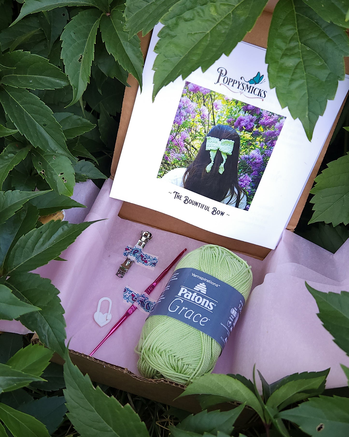 Bountiful Bow ~ Crochet Kit