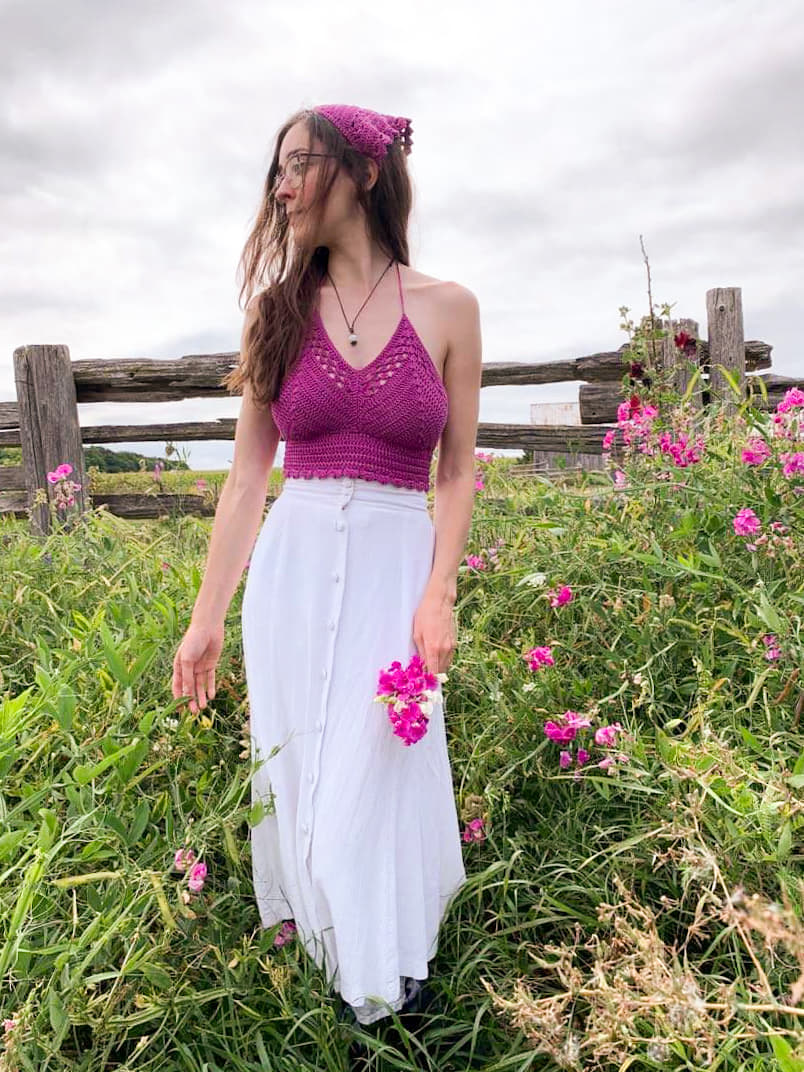 Sweet Pea Top ~ PDF Crochet Pattern