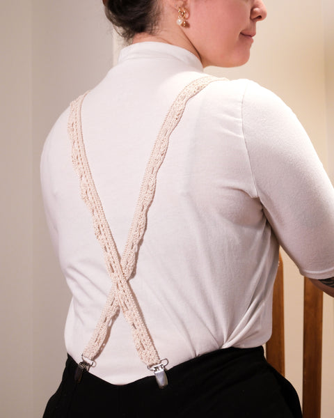 Splendid Suspenders ~ PDF Crochet Pattern