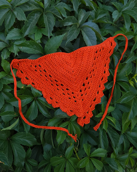 Sweet Pea Bandana ~ Crochet Kit