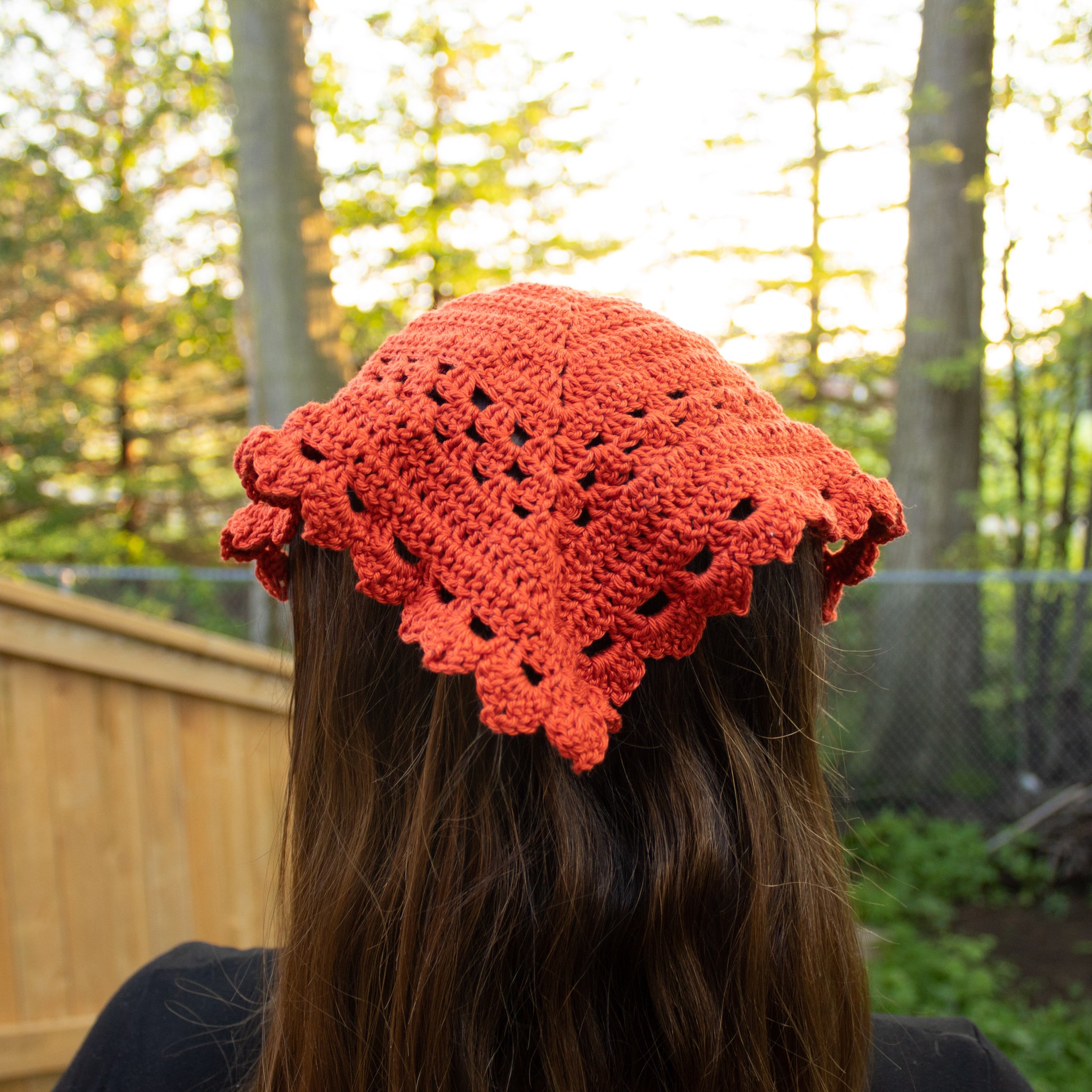 Sweet Pea Bandana ~ PDF Crochet Pattern – Poppysmicks